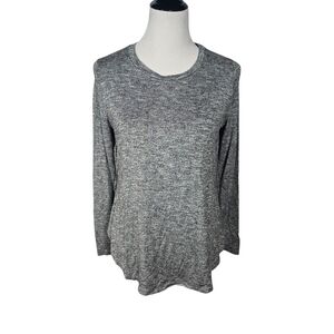 Workshop Republic Clothing Medium Gray Long Sleeve Tee